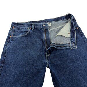 Vintage Y2K Levis 557 For Cowboys Relaxed Bootfit Jeans Mens Size 38 x 30 Dark